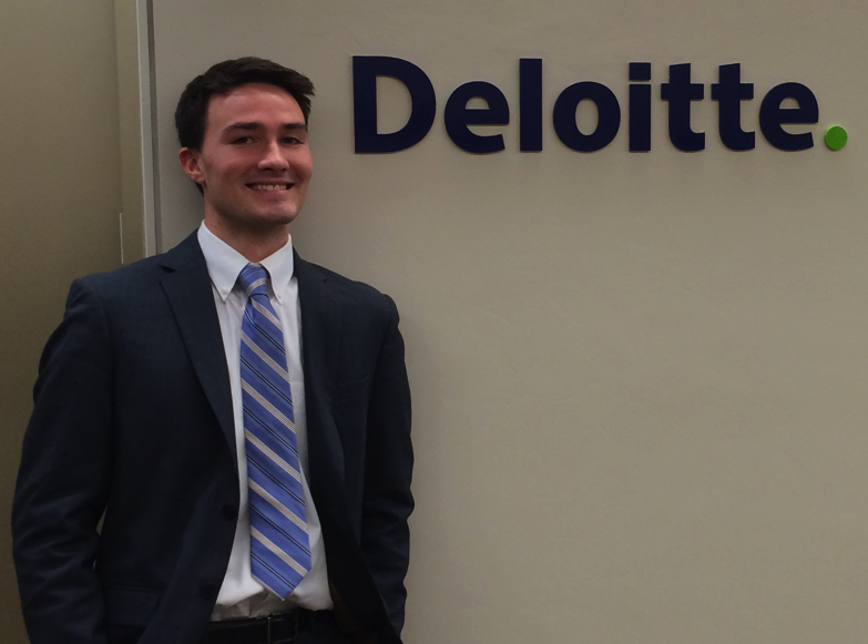Internship Spotlight Brandon Sloan invests with Deloitte Corporate