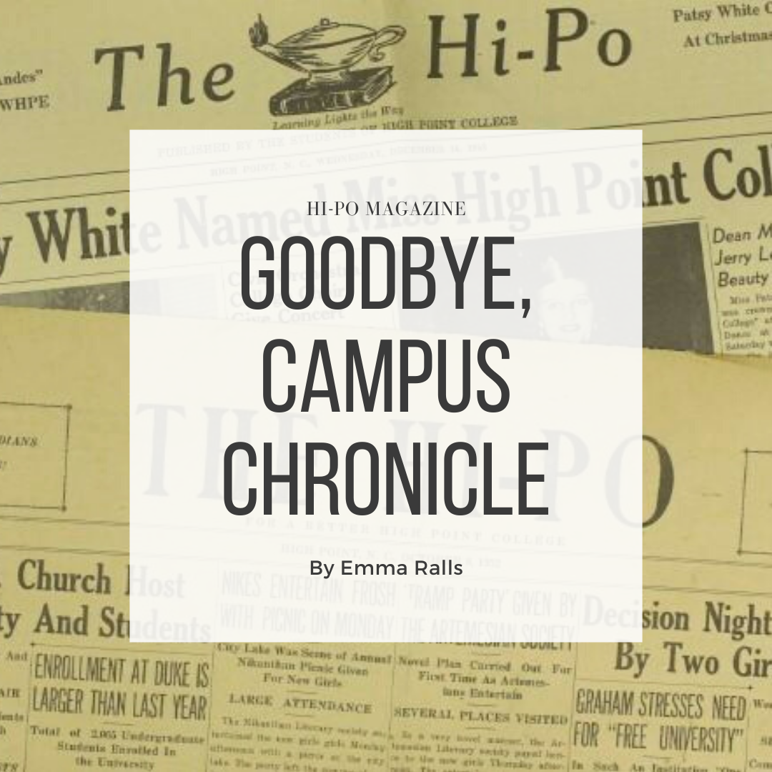 Goodbye Campus Chronicle Campus Chronicle